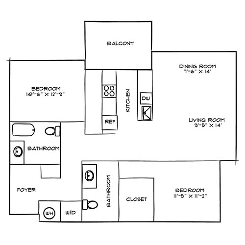 Floor Plan Diagram